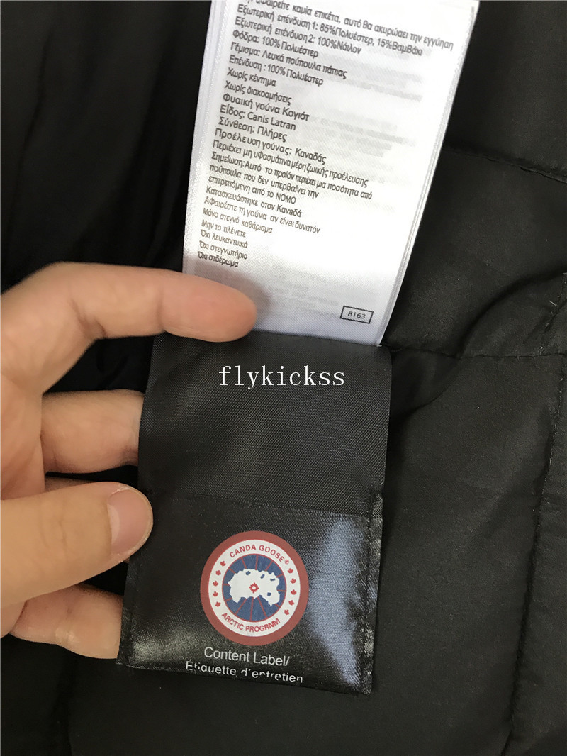 Winter Canada Goose Coat Navy Blue